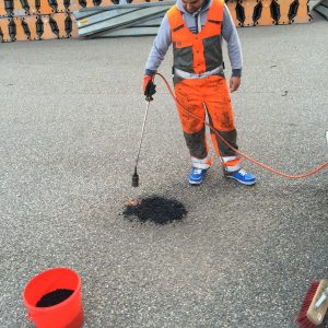 asfalt reparatie