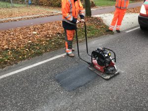 technieken asfaltreparatie